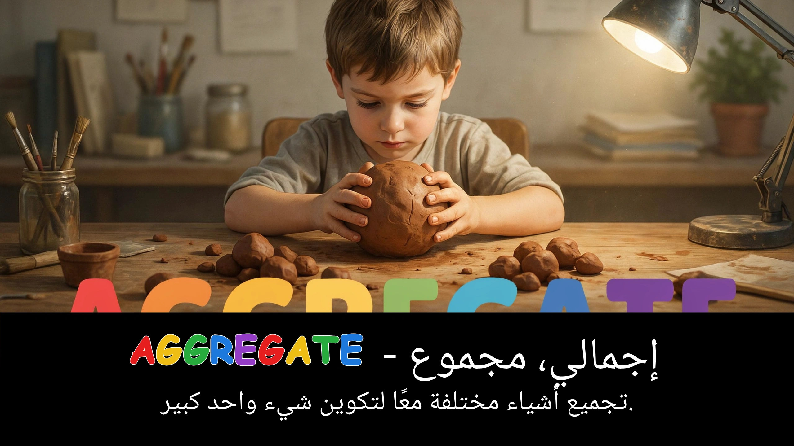 Arabic Illustration for aggregate